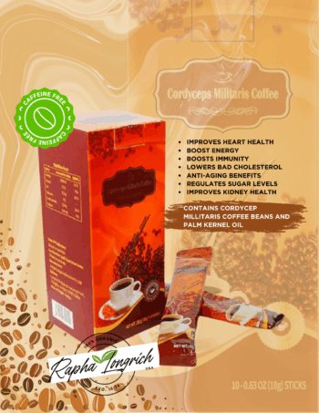 Coffees with Cordyceps Decaffeinated